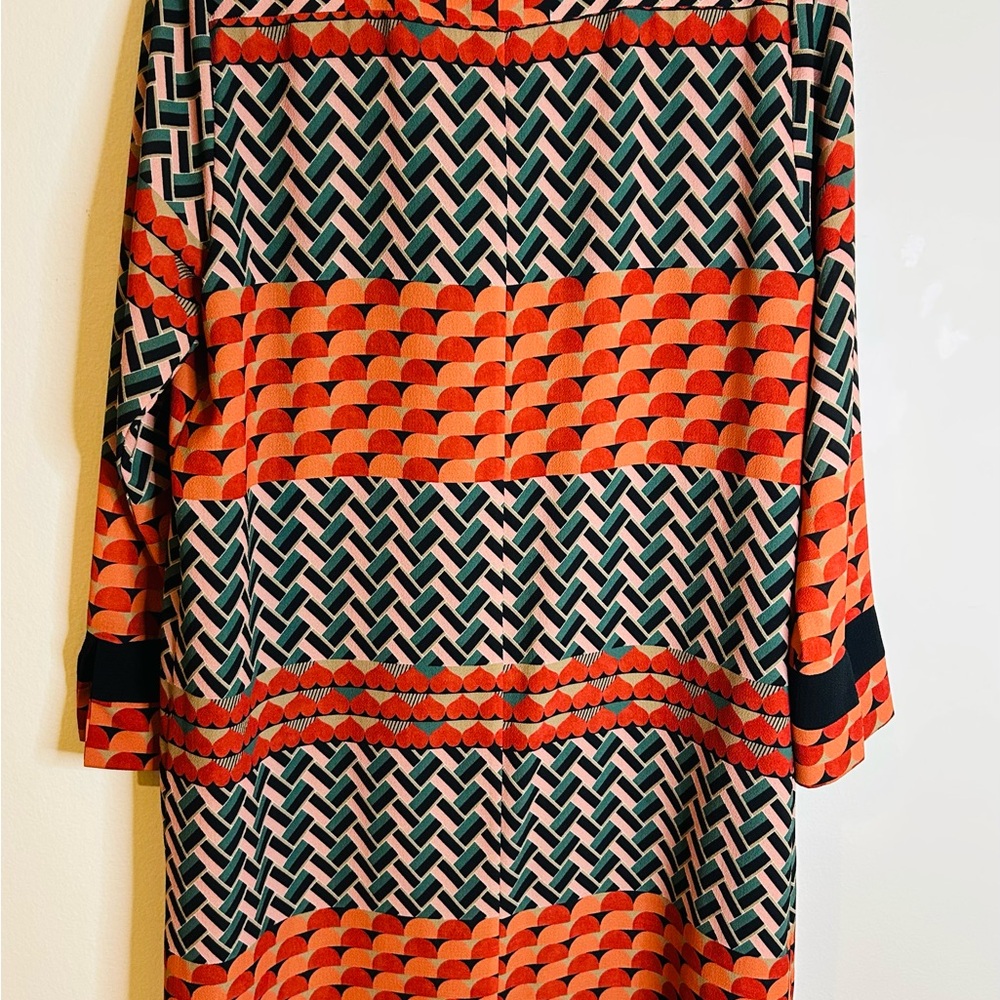 Vibrant Geometric Pattern Dress - Picture 5 of 5